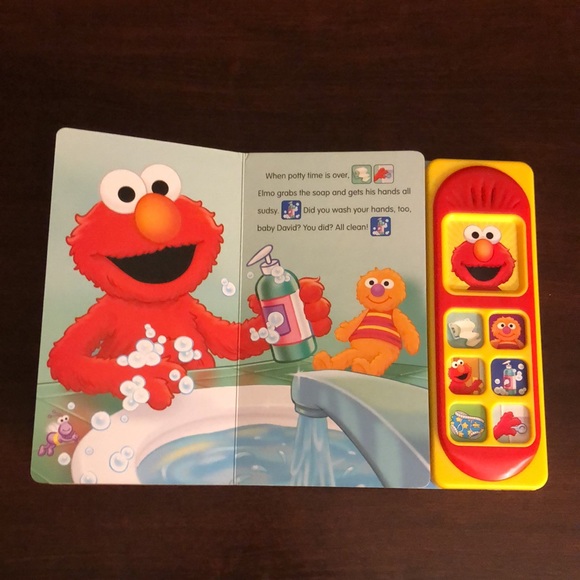 Sesame Street Potty Time with Elmo (Potty Training Sound Book) - Picture 8 of 9